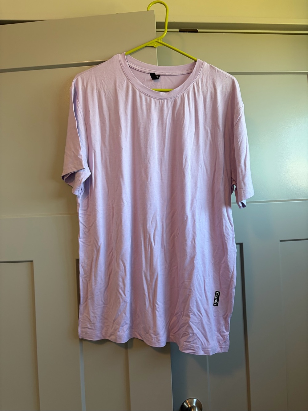 Comfrt Cloud Tee Lavender Crewneck T-Shirt